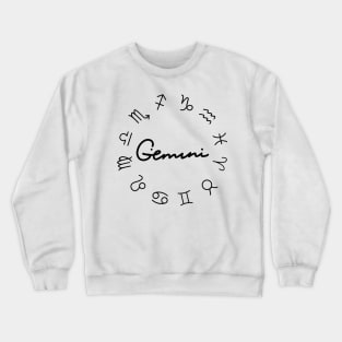 Gemini Season Crewneck Sweatshirt